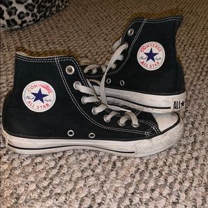 Black High Top Converse
